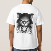 Tom and jerry tシャツ (裏面)