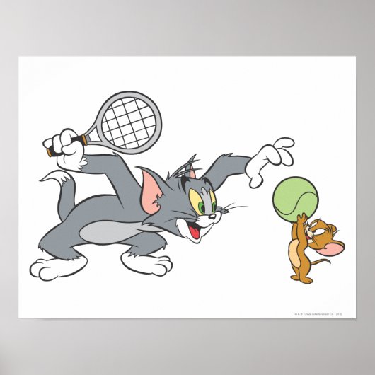Tom and Jerry Tennis Stars 2 ポスター (正面)