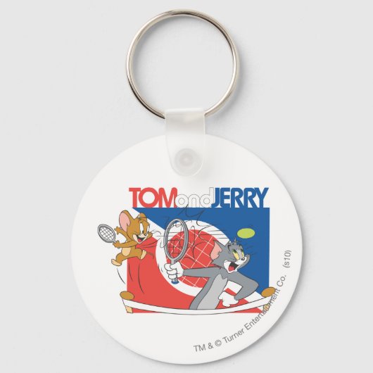 Tom and Jerry Tennis Stars 4 キーホルダー (正面)