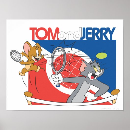 Tom and Jerry Tennis Stars 4 ポスター (正面)