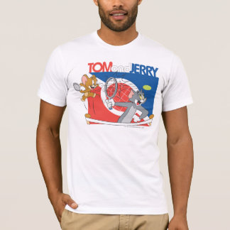 Tom and Jerry Tennis Stars 4 Tシャツ