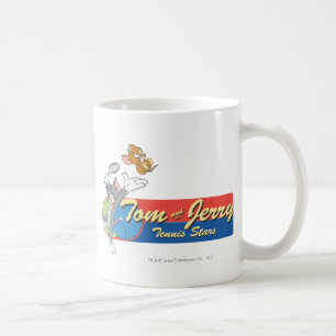 Tom and Jerry Tennis Stars 6 コーヒーマグカップ