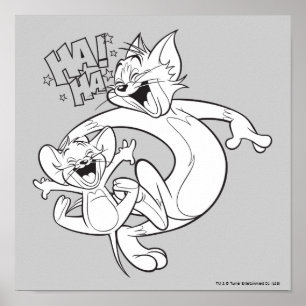 Tom And Jerry   Tom And Jerry Laughing ポスター