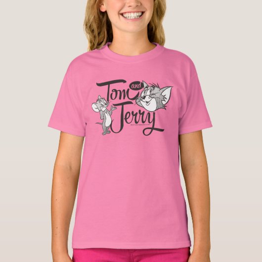 Tom And Jerry | Tom And Jerry Looking Sweet Tシャツ (正面)