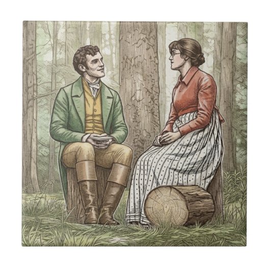 Tom and Mary from "The Other Bennet Sister" タイル (正面)