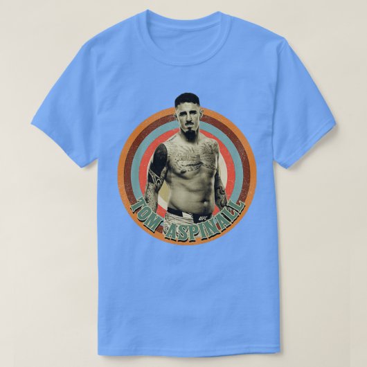 Tom Aspinall Heavyweight Champion 2023 Tシャツ (デザイン正面)