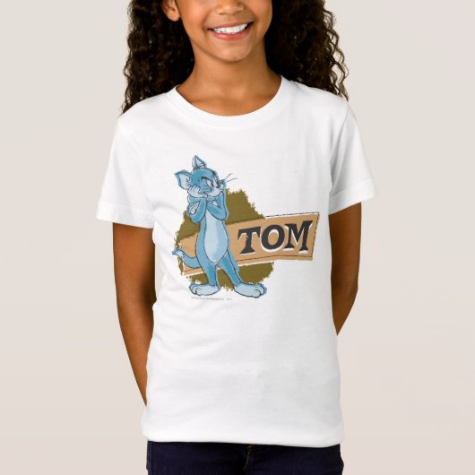 Tom Attitationロゴ Tシャツ (正面)