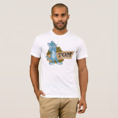 Tom Attitationロゴ Tシャツ (正面フル)