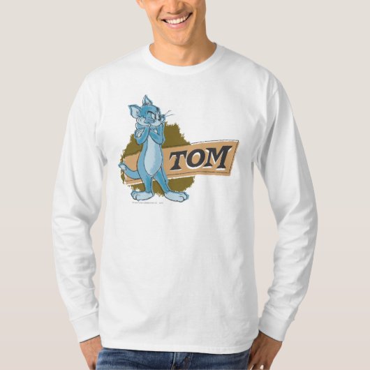 Tom Attitationロゴ Tシャツ (正面)