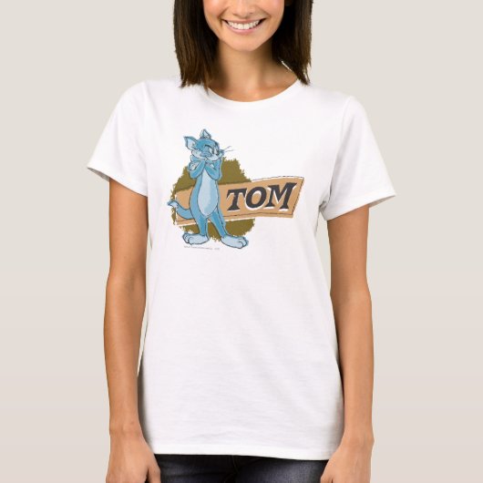 Tom Attitationロゴ Tシャツ (正面)