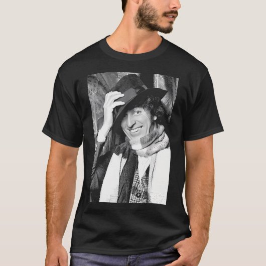 Tom Baker The Fourth Doctor Who 1975 Tシャツ (正面)