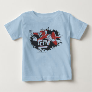 Tom Black and Red Logo ベビーTシャツ