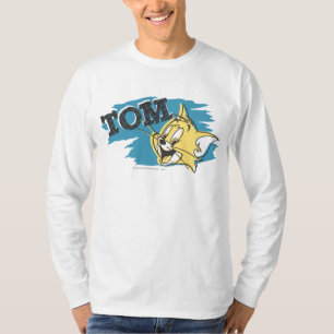 Tom Blue and Yellow Logo Tシャツ