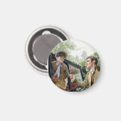 Tom handing Mary out of a carriage マグネット (正面/裏面)