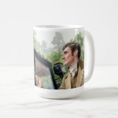Tom helping Mary out of the carriage コーヒーマグカップ (正面右)