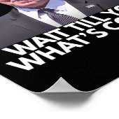 Tom Homan Border Czar Wait Till You See What's Com ポスター (角)