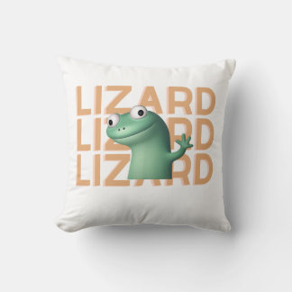 Tom Hopp Pillow – Mischief Mode! 🦎💥" クッション