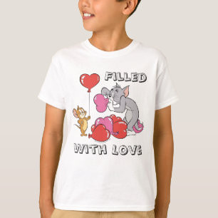 Tom & Jerry Inflate Valentine Heart Balloons Tシャツ