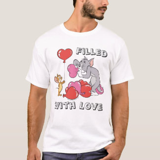 Tom & Jerry Inflate Valentine Heart Balloons Tシャツ