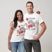 Tom & Jerry Inflate Valentine Heart Balloons Tシャツ (ユニセックス)