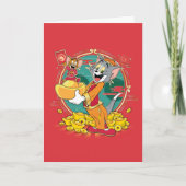Tom & Jerry New Years Red Envelope シーズンカード (正面)