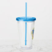 Tom、Jerry、Tuffyと一緒に楽しめるアニメドーナツ アクリルタンブラー (右)