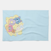 Tom、Jerry、Tuffyと一緒に楽しめるアニメドーナツ キッチンタオル (横)