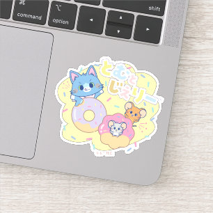 Tom、Jerry、Tuffyと一緒に楽しめるアニメドーナツ シール