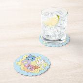 Tom、Jerry、Tuffyと一緒に楽しめるアニメドーナツ ペーパーコースター (インサイチュ)