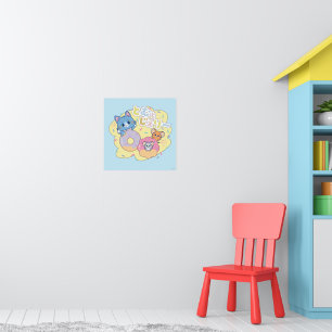 Tom、Jerry、Tuffyと一緒に楽しめるアニメドーナツ ポスター