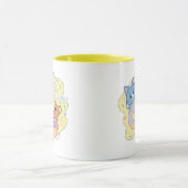 Tom、Jerry、Tuffyと一緒に楽しめるアニメドーナツ マグカップ (中央)