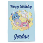 Tom、Jerry、Tuffyと一緒に楽しめるアニメドーナツ ミディアムペーパーバッグ (正面)