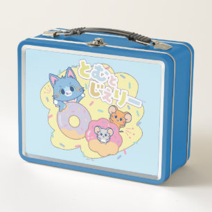 Tom、Jerry、Tuffyと一緒に楽しめるアニメドーナツ メタルランチボックス