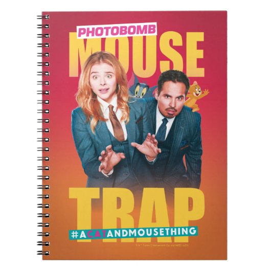 Tom & Jerry With Kayla and Terrance – マウストラップ ノートブック (正面)