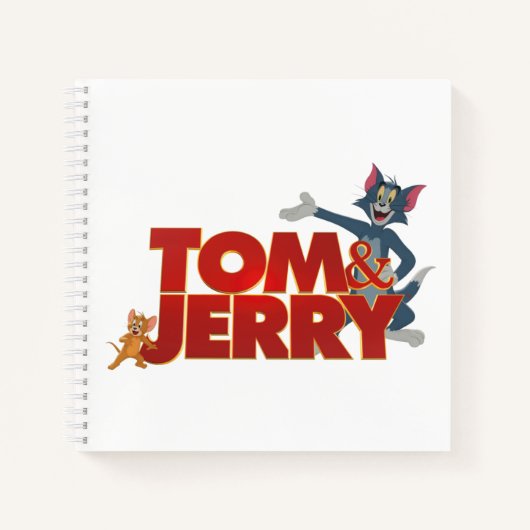 Tom & Jerry With Movie Logo ノートブック (正面)