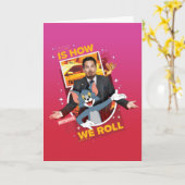 Tom & Jerry With Terrance -これが私たちの転が方法 カード (黄色い花)