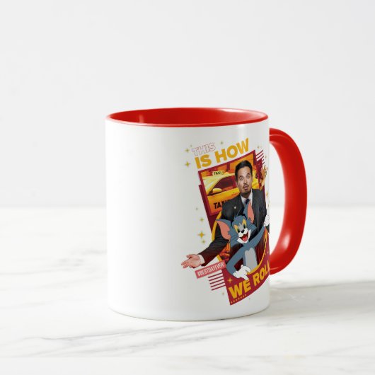 Tom & Jerry With Terrance -これが私たちの転が方法 マグカップ (正面右)