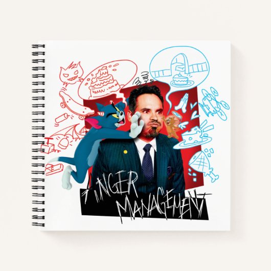 Tom & Jerry With Terrance - Anger Management ノートブック (正面)