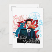 Tom & Jerry With Terrance - Anger Management ポストカード (正面/裏面)