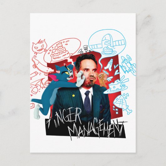Tom & Jerry With Terrance - Anger Management ポストカード (正面)