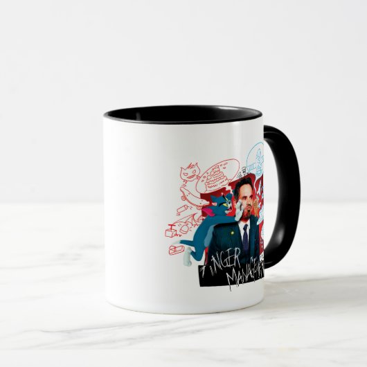 Tom & Jerry With Terrance - Anger Management マグカップ (正面右)