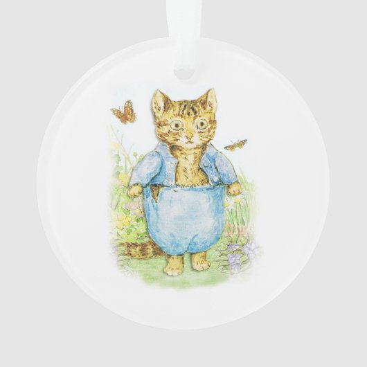 Tom Kitten in his Blue Suit by Beatrix Potter オーナメント (裏面)