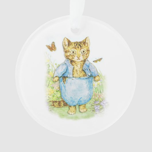Tom Kitten in his Blue Suit by Beatrix Potter オーナメント (正面)