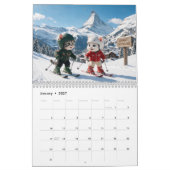 Tom & Lunaの2027年カレンダー カレンダー (1月 2027)