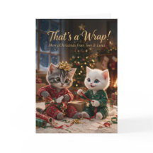 Tom & Luna それでおしまい クリスマスカード