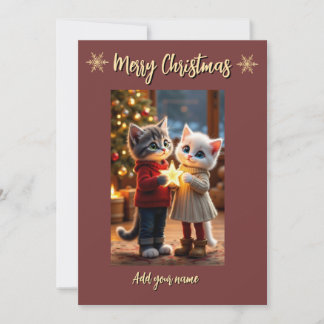 Tom & Luna Christmas Star Card シーズンカード
