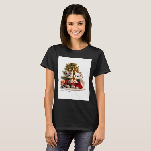 Tom Luna Cozy Christmas Cocoa  Tシャツ (正面フル)