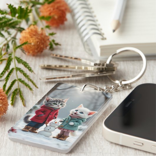 Tom & Luna Custom Keychain キーホルダー (正面右)