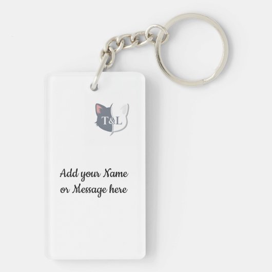 Tom & Luna Custom Keychain キーホルダー (裏面)