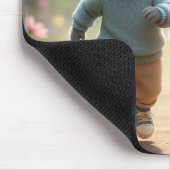 Tom & Luna Mouse Pad, Cute Cat Desk Mat マウスパッド (コーナー)